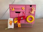 Leuk gerestyled knalroze Barbie kastje met accessoires, Ophalen of Verzenden, Nieuw, Overige typen