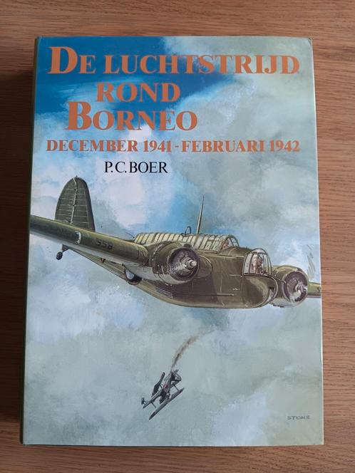 P.C. Boer - De luchtstrijd rond Borneo- KNIL 1941-1942, Boeken, Oorlog en Militair, Gelezen, Algemeen, Ophalen of Verzenden