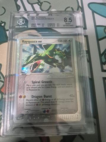 Rayquaza Ex #97 Ex Dragon 2003 BGS 8.5 beschikbaar voor biedingen