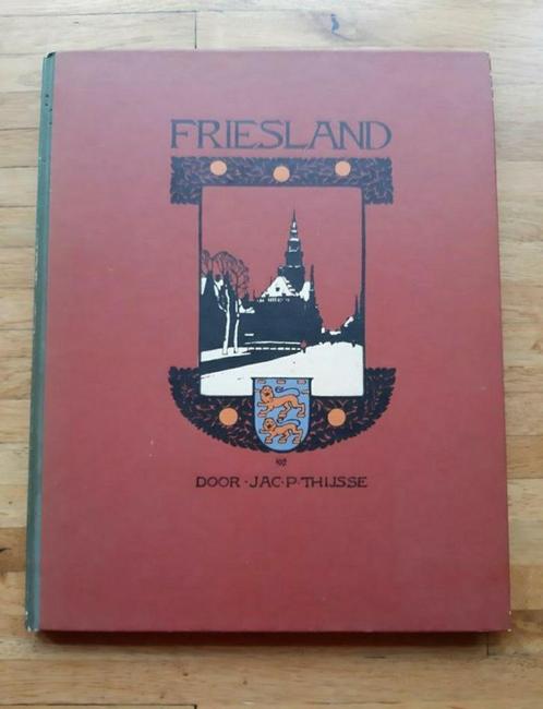 Boek friesland plaatjes album door jac thijsse geschiedenis, Boeken, Prentenboeken en Plaatjesalbums, Zo goed als nieuw, Ophalen of Verzenden