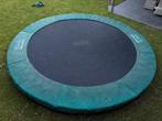 Berg inground champion trampoline 330 cm rond, Ophalen, Gebruikt