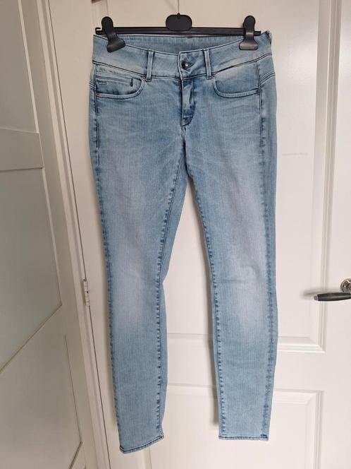 G-STAR JEANS MIDGE CODY MID SKINNY - MAAT 29 x 34, Kleding | Dames, Spijkerbroeken en Jeans, Gedragen, W28 - W29 (confectie 36)