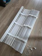 Witte houten jaloezieën - 1m breed, 2m+ lang, Huis en Inrichting, Stoffering | Gordijnen en Lamellen, Ophalen, 100 tot 150 cm
