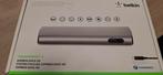 Belkin F4U085VF Docking station USB C, Computers en Software, Dockingstations, Belkin, Docking station, Telefoon, Nieuw