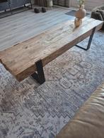 Robuuste salontafel, Huis en Inrichting, Tafels | Salontafels, 100 tot 150 cm, Zo goed als nieuw, Minder dan 50 cm, Rechthoekig