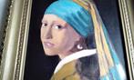 Origineel Olieverf Schilderij Rep Vermeer Gesigneerd, Antiek en Kunst, Kunst | Schilderijen | Klassiek, Ophalen of Verzenden
