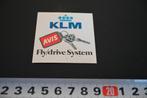 sticker KLM  AVIS  Fly / drive System, Ophalen, Zo goed als nieuw