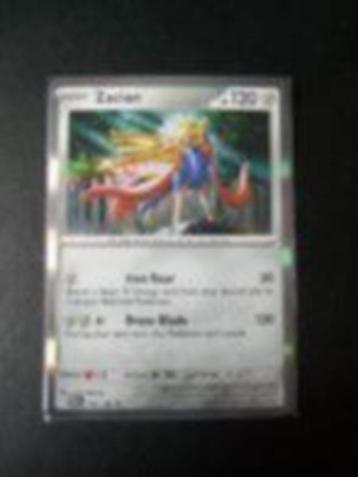 9494: Nieuwe Pokemonkaart Holo Rare ZACIAN HP 120 (136/182) beschikbaar voor biedingen