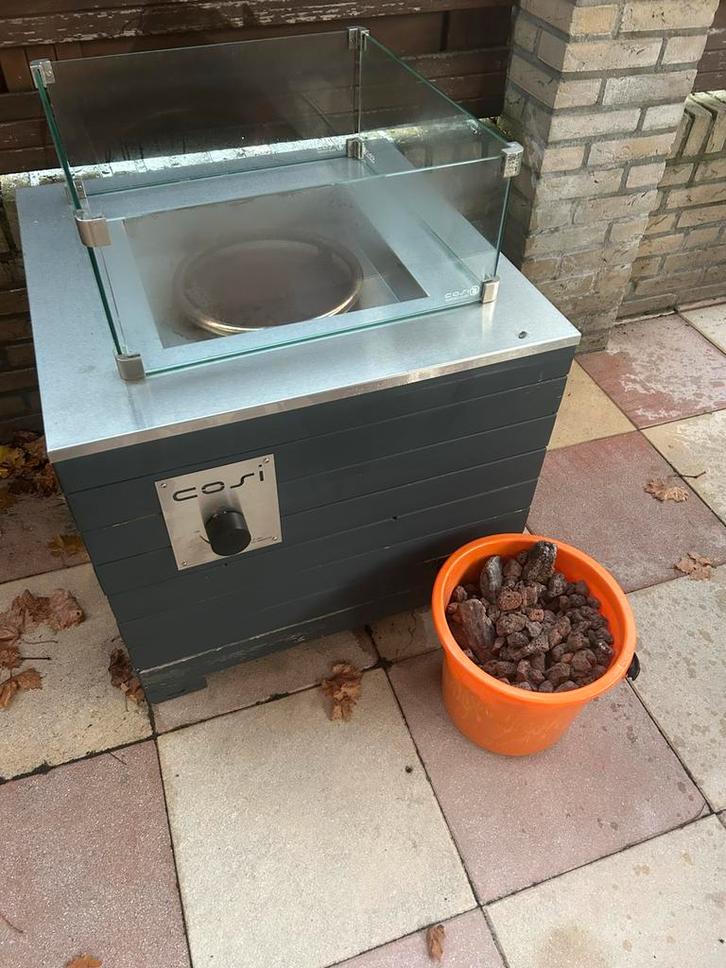 Cosi vuurtafel/firepit op gas, Tuin en Terras, Vuurtafels, Zo goed als nieuw, Ophalen