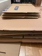 25 Verhuisdozen - Gebruikt, Doe-het-zelf en Verbouw, Platen en Panelen, Ophalen, Gebruikt, Overige materialen, Minder dan 20 mm