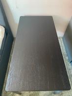 Tafel zwart/grijs 140x70x75, Huis en Inrichting, Tafels | Eettafels, Ophalen, 100 tot 150 cm, 50 tot 100 cm, Zo goed als nieuw