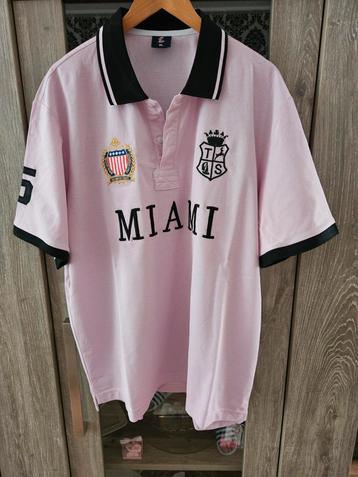 Prachtige roze herenpolo in de maat 3xl beschikbaar voor biedingen