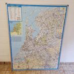Falk Landkaart van Nederland / Schoolkaart / Magnetisch, 2000 tot heden, Landkaart, Nederland, Ophalen