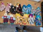 clowntjes met porseleinen kopjes., Verzamelen, Poppen, Ophalen of Verzenden, Gebruikt, Pop