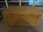 Dekenkist, mand, riet., Huis en Inrichting, Woonaccessoires | Kisten, Ophalen, Overige materialen, Minder dan 50 cm, Gebruikt
