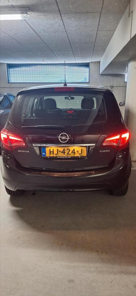 Opel Meriva 1.4 Turbo 88KW 2014 Zwart 71.137 KM, Auto's, Opel, Particulier, Meriva, ABS, Airbags, Airconditioning, Cruise Control