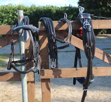 Te koop shetlander mentuig zwart roze doorstikt nieuw
 beschikbaar voor biedingen