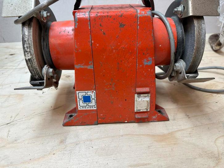 Creusen Slijpmachine - Werkbankslijpmachine, Doe-het-zelf en Verbouw, Gereedschap | Slijpmachines, Gebruikt, Werkbankslijpmachine