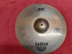 Sabian 18" AAX xplosion Crash bekken cymbal bekkens, Ophalen of Verzenden, Zo goed als nieuw