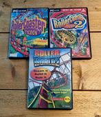 Rollercoaster Tycoon 1 & 2 + Rollercoaster World 2, 1 speler, Ophalen of Verzenden, Zo goed als nieuw, Vanaf 3 jaar