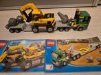Lego City 4203 Excavator Transporter - Compleet met Boekjes, Ophalen of Verzenden