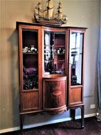 Unieke Engels Vitrinekast, Antiek en Kunst, Antiek | Meubels | Kasten, Ophalen