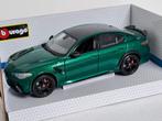 Alfa Romeo Giulia GTA d.groen 1/18 Bburago, Ophalen of Verzenden, Zo goed als nieuw, Auto, Bburago