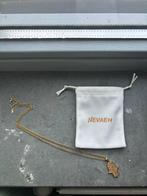 Nieuwe ketting Nevaeh met Hamsa hand hanger goud, Overige materialen, Verstelbaar, Nieuw, Ophalen of Verzenden