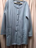 Prachtig lang blauw Vest met motief en drukknopen maat 44, Kleding | Dames, Truien en Vesten, Ophalen, Blauw, Maat 42/44 (L), Zo goed als nieuw