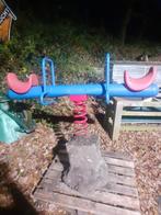 Wipkip / wipwap op veer / speeltoestel, Ophalen, Gebruikt