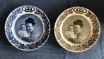 Gedenkbord Juliana 1909 (in 2 uitvoeringen), Verzamelen, Koninklijk Huis en Royalty, Ophalen of Verzenden, Zo goed als nieuw, Kaart, Foto of Prent