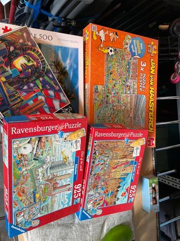 7 Puzzels , 7!stuks, 3- Jan van Haasteren & Meer! beschikbaar voor biedingen