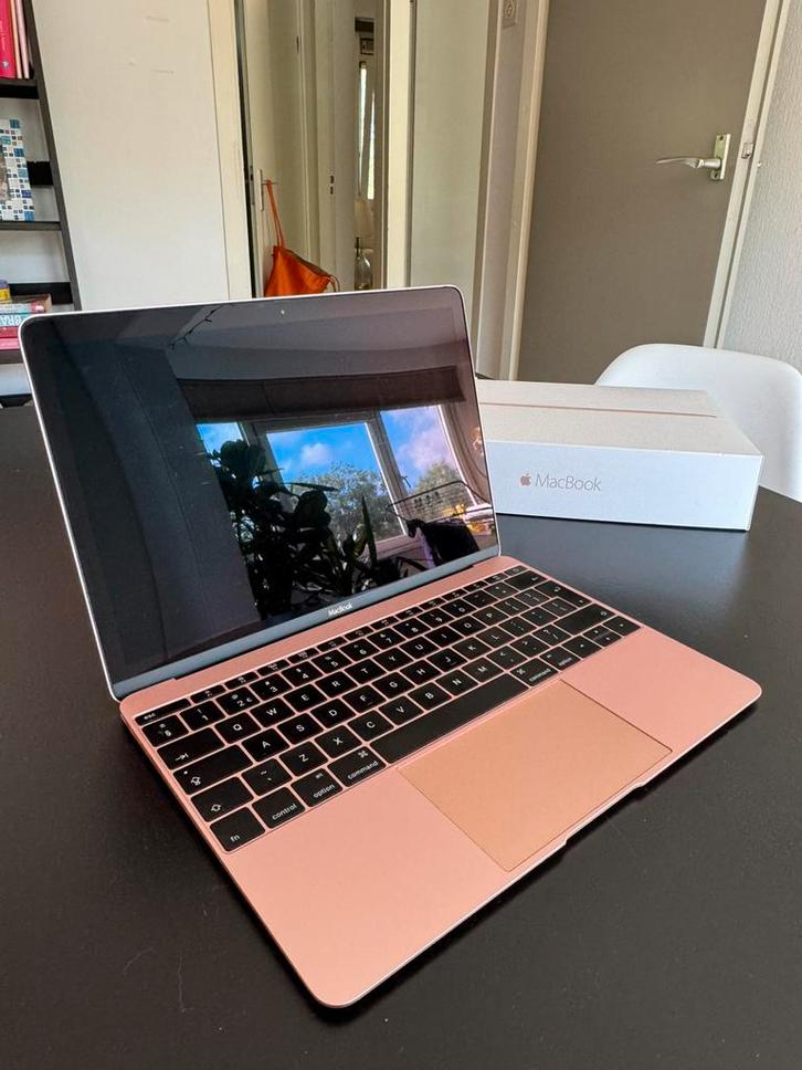 Macbook 12- inch rose gold, Computers en Software, Apple Macbooks, Zo goed als nieuw, MacBook, 12 inch, Minder dan 2 Ghz, Ophalen of Verzenden