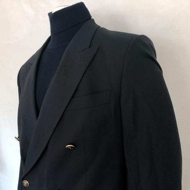 Brixon colbert - double breasted - 100% zuiver wol - mt 28, Kleding | Heren, Kostuums en Colberts, Zo goed als nieuw, Overige maten