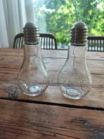 Lamp met lampjes, Huis en Inrichting, Lampen | Tafellampen, Ophalen of Verzenden, Zo goed als nieuw, Glas, Minder dan 50 cm