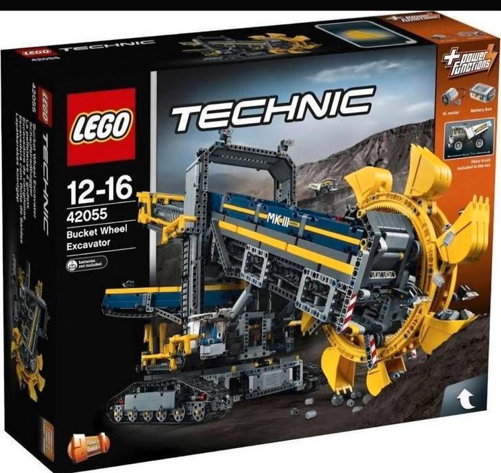 Gezocht: Lego Technic Bucket Wheel Excavator 42055, Kinderen en Baby's, Speelgoed | Duplo en Lego, Ophalen of Verzenden