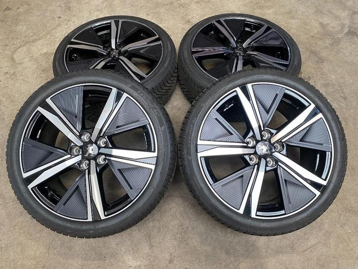 18 inch originele velgen + all season banden Peugeot 308, Auto-onderdelen, Banden en Velgen, Banden en Velgen, Zomerbanden, 18 inch