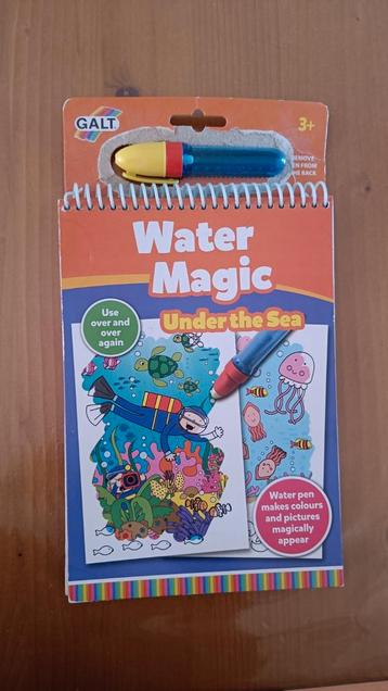 Waterkleurboek Water Magic - under the sea  beschikbaar voor biedingen