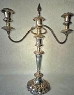 MOOIE VERZILVERDE KAARSENSTANDAARD, Antiek en Kunst, Ophalen of Verzenden, Zilver