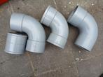 DYKA PVC koppelstukken (SC-30), Doe-het-zelf en Verbouw, Buizen en Afvoer, Ophalen, Bochten, Pvc, Nieuw