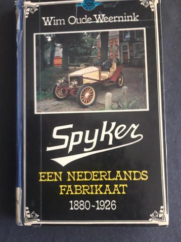 boek Spyker – Nederlands fabricaat 1880-1926 beschikbaar voor biedingen
