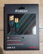 AudioQuest Forest USB 2.0 A-B 1.5m – High-End Audio Kabel, Ophalen of Verzenden, Zo goed als nieuw, Minder dan 2 meter, Overige kabels