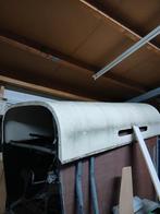 Dak paardentrailer, Ophalen, Gebruikt