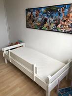 Wit kinderbed/ peuterbed, Gebruikt, 70 tot 85 cm, Ophalen of Verzenden, Lattenbodem