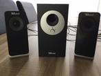 🔈 Trust PC speakers, leuke set 🔈, Computers en Software, Pc speakers, Ophalen of Verzenden, Zo goed als nieuw, Audiokanaal 2.1