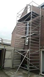 Rolsteiger te huur!, Doe-het-zelf en Verbouw, Steigers, Ophalen, Zo goed als nieuw, Rolsteiger of Kamersteiger, 5 meter of hoger