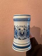 Antieke bier pul Heineken delfs blauw, Verzamelen, Ophalen of Verzenden, Zo goed als nieuw, Heineken