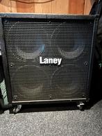 Laney cab met 4x12 Celestion speakers op wielen, Muziek en Instrumenten, Ophalen, Zo goed als nieuw, 100 watt of meer