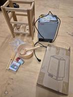 Saunakachel nieuw, wateremmer, lepel, thermometer, zandloper, Ophalen, Nieuw, Fins of Traditioneel, Onderdelen