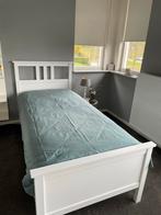 IKEA Hemnes 1-persoons bed wit gebeitst, Ophalen, 90 cm, Eenpersoons, Wit